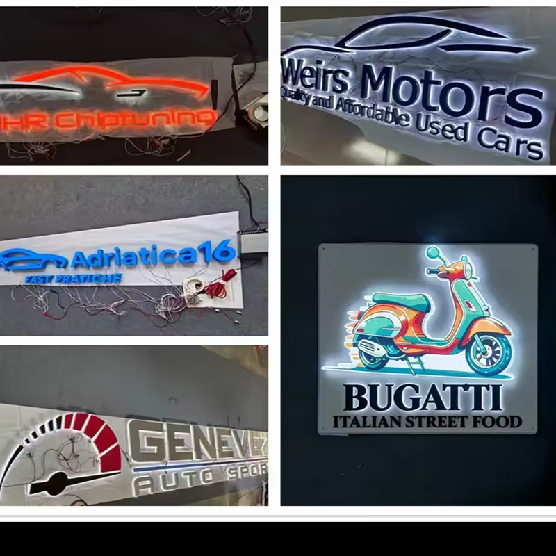 Insegna Luminosa a LED Persona - Auto Repair Shop Logo Design recensione e prezzo